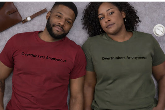 Overthinkers Anonymous – Existential Humor Unisex T-Shirt
