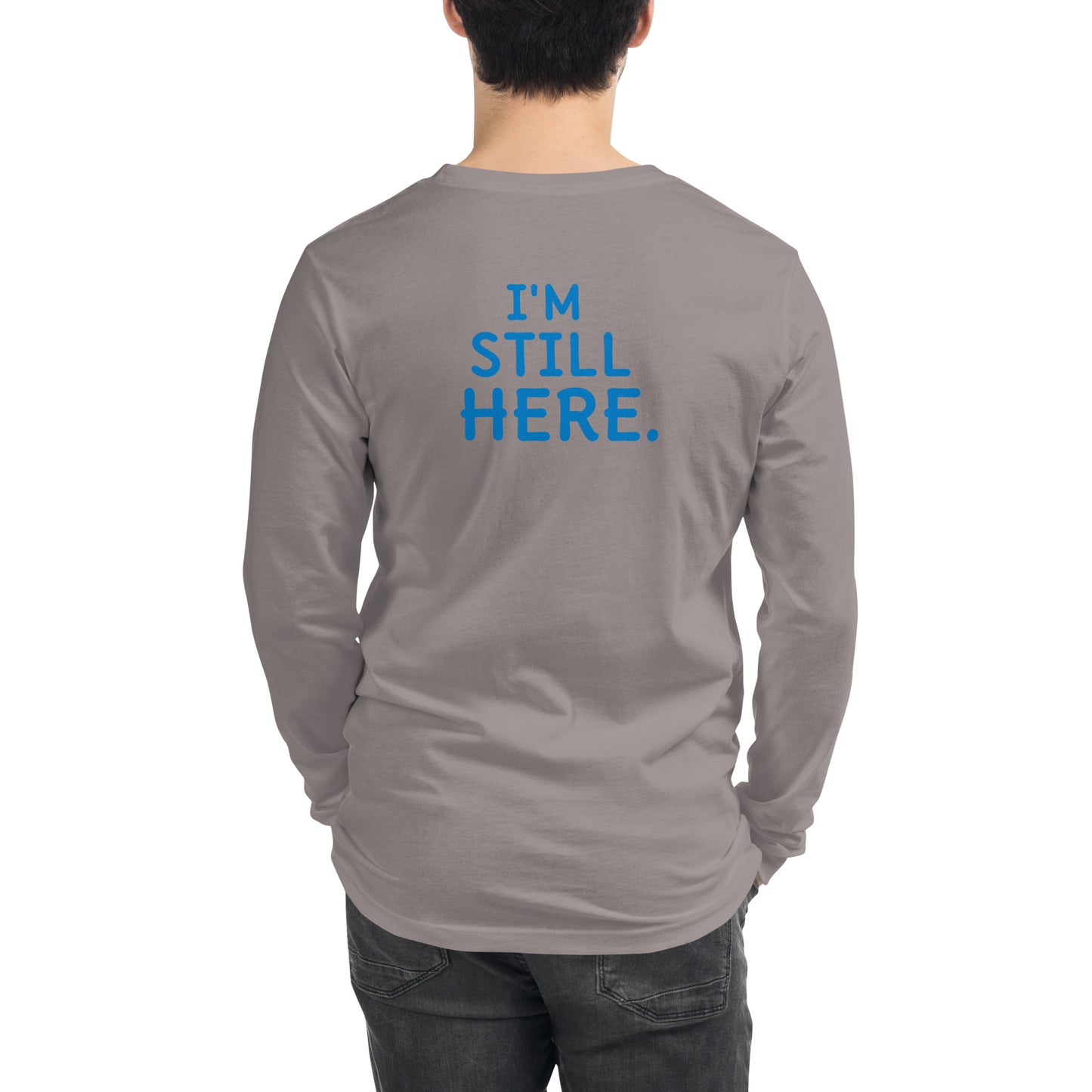 Underneath It All storm tee back — Still Here Co.