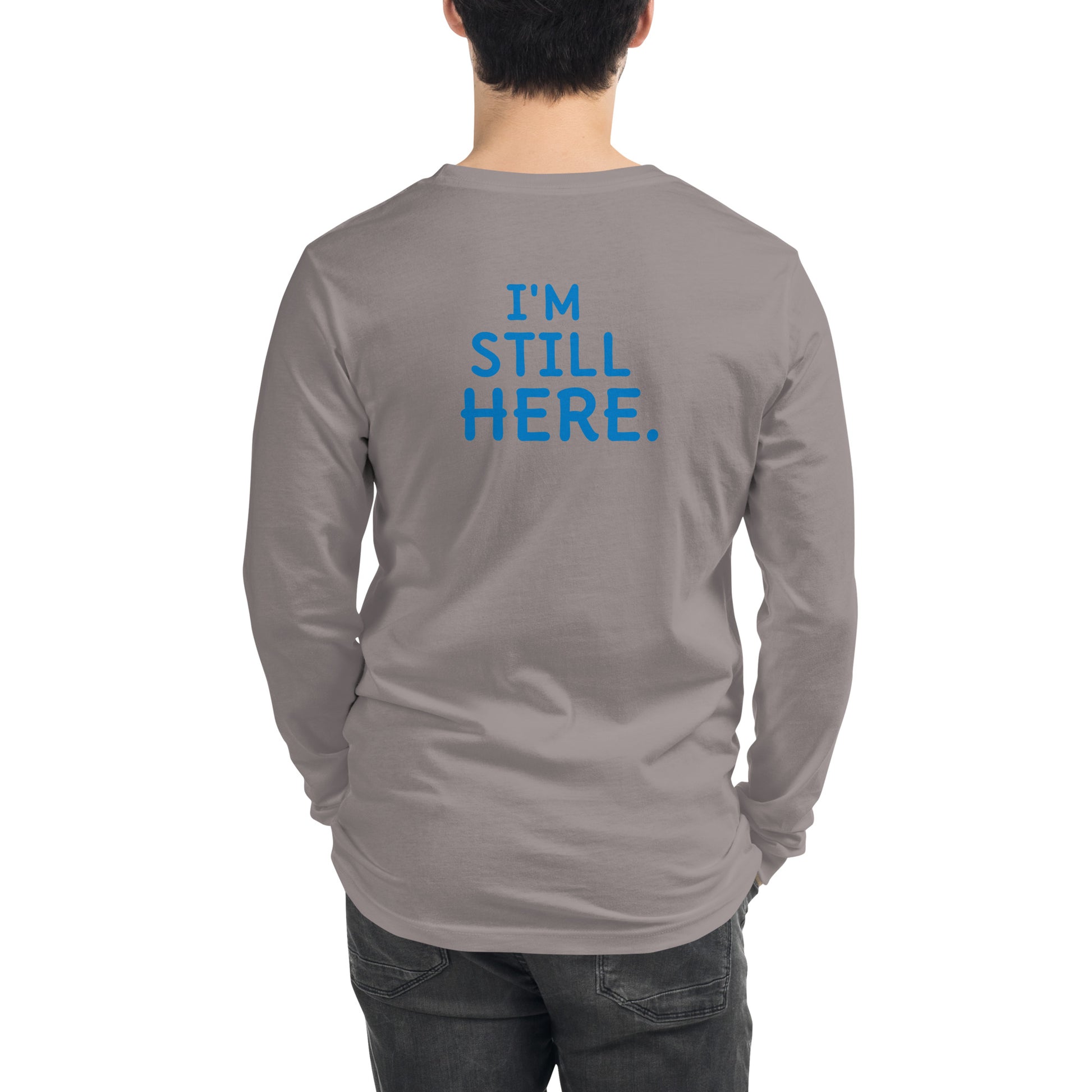 Underneath It All storm tee back — Still Here Co.