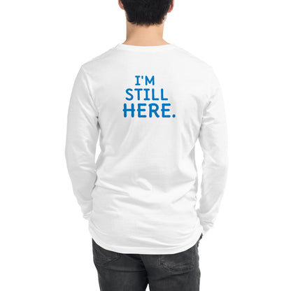 Underneath It All white tee back — Still Here Co. apparel