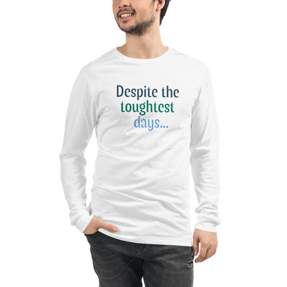 Despite... white front — resilience apparel by Still Here Co.