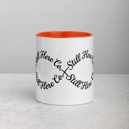 Still Here Co. Infinity Mug in orange 11oz — Still Here Co. mug