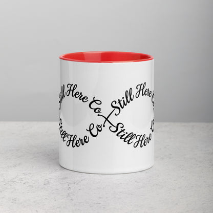 Still Here Co. Infinity Mug in red 11oz — Still Here Co.